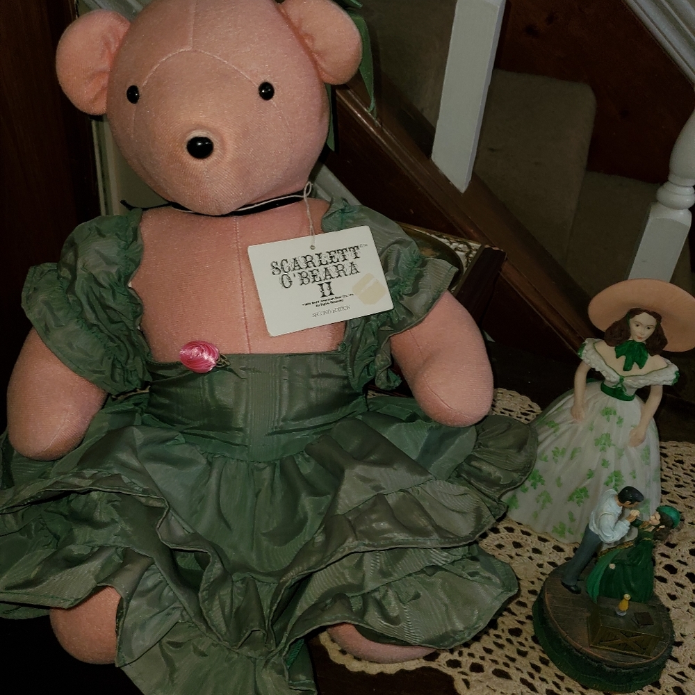 GONE WITH THE WIND SCARLETT O'BEARA TEDDY BEAR